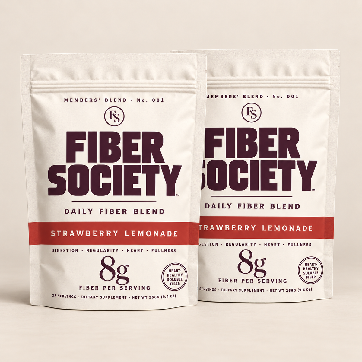 Daily Fiber Blend — Strawberry Lemonade